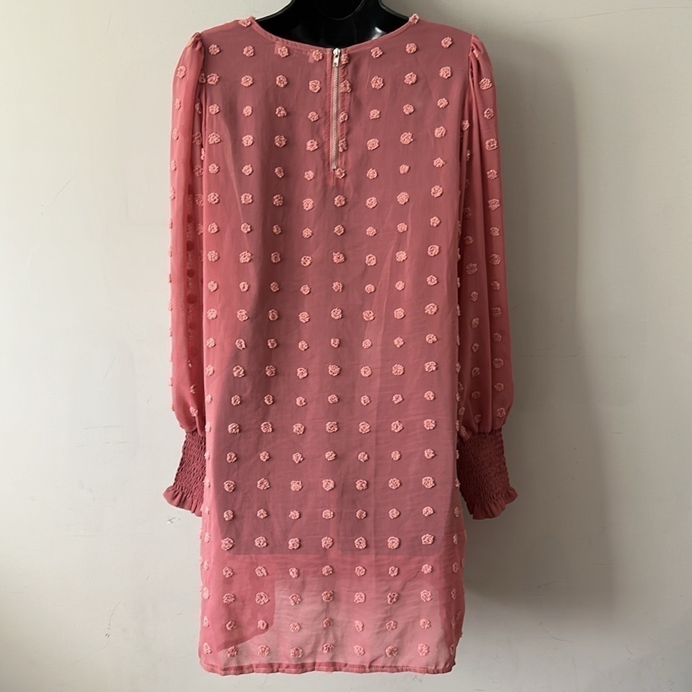 Solution Dotty Dress Mauve small NWOT - Picture 6 of 12